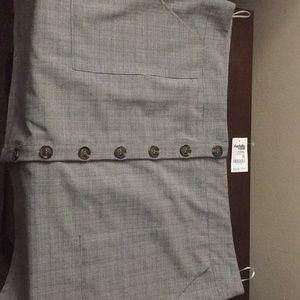 2x Charlotte Russe button up skirt. NWT